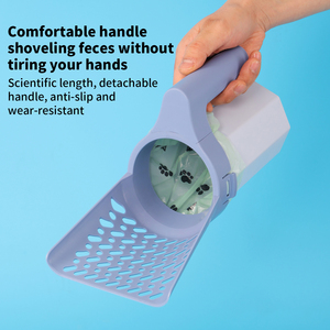 Wholesale OEM Multi Function Pet Litter <strong>Scoop</strong> Detachable PP <strong>Poop</strong> Shovel for Cats <strong>Dogs</strong> - Product Image 5