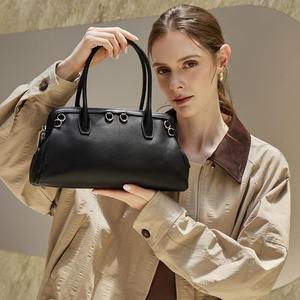 AndoBag Genuine Cow <b>Leather</b> New Handbag Shoulder Crossbody Tote <b>Bags</b> for <b>Women's</b> Girls Commuter Pillow Sling <b>Bag</b> for Daily <b>Work</b> - Product Image 1