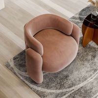Moontree Canapés de luxe Fauteuil en cuir velours nordique Hôtel Bureau Chaise longue Moderne Maison Canapé Sectionnel Salon Canapés Ensemble