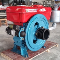 Moteur diesel monocylindre refroidi par eau ZS1110 20 CV, facile à utiliser, haute qualité, approvisionnement direct, exportation transfrontalière, usine