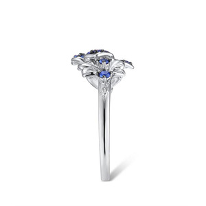 Anello Floreale alla Moda, Design Minimalista ed Elegante, Gioiello da Donna per Uso Quotidiano, Anello Statement - Product Image 4