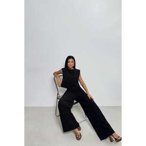 Pantalones de Traje Negros para Mujer - Product Image 2