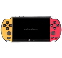 Vente directe d'usine, plus de 1000 jeux, console X7 Plus, écran vidéo couleur HD 5,1 pouces, arcade portable, joystick pour la famille, cadeau pour enfants, boîte