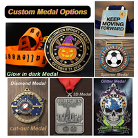 Médaille de finisseur de marathon personnalisée en alliage de zinc 3D, médaille combinée puzzle, triathlon, course à pied, natation, cyclisme, création artistique gratuite