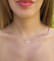 Collar con Colgante de Acero Inoxidable Personalizado con Versículo Bíblico, Collar con Número de Versículo Bíblico en Oro Personalizado, Joyería Espiritual de Fe Cristiana, Regalo