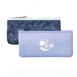 Factory Price Custom Logo Neoprene Waterproof Portable Cosmetic Bag Custom Print Stationery Pouch Pencil <b>Case</b> - Product Image 6