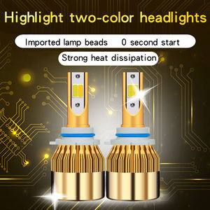 Faro LED <span class=keywords><strong>Barato</strong></span> al por Mayor CS 9012 Luz LED de Dos Colores Faro LED - Product Image 3