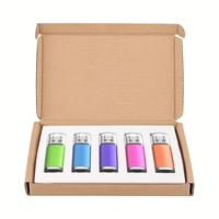 Flash Drive USB 2.0 Metal Kecepatan Tinggi 16GB/32GB/64GB Desain Putar Logo Kustom Paket Grosir untuk PC Laptop TV Mobil Cadangan File