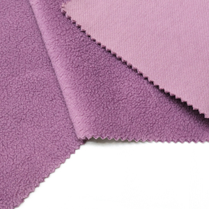 Cvc nhung polyester-cotton pha trộn vải đàn hồi Twill vải to sợi đan mùa thu Áo vải cho áo hoodie - Product Image 4