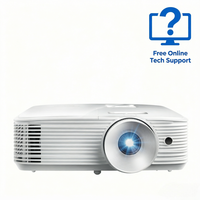 Proyector Empresarial Optoma YDW5512 DLP WXGA con 12000 Horas de Vida Útil de la Lámpara, 3800 Lúmenes para Salas de Reuniones con Tecnología de Pantalla DLP