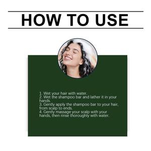 Le savon shampoing aux feuilles de cyprès vertes a la fonction de prévenir la chute des cheveux et de nourrir et renforcer les racines des cheveux. - Product Image 6