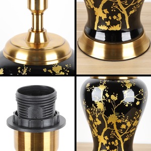 <strong>Lights</strong> <strong>for</strong> Home Hotel Villa Room Decoration Side Table Lamp Ceramic <strong>Vase</strong> Table Lamp - Product Image 5