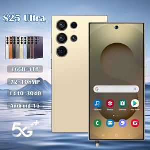 2025 Hot Bán S25 siêu điện thoại thông minh 6.8 inch toàn màn hình 16 + 1TB <span class=keywords><strong>Android</strong></span> chơi game điện thoại di động toàn cầu ngôn ngữ phiên bản - Product Image 2