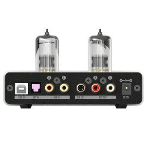 Preamplificador de Potencia con Tubos Electrónicos 6N3, 2.1 Canales, Decodificador USB de Fibra Óptica, TUBE-06MKII - Product Image 4