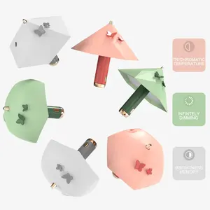 Mini Lámpara Nocturna Magnética con Atenuación Inteligente, Protección Ocular, Lámpara de Lectura, 3 Modos de Iluminación, Decoración para el Hogar, Dormitorio y Escritorio - Product Image 1