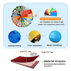 Hoge kwaliteit Knight Dragon springkussen met glijbaan combinatie - Product Image 6