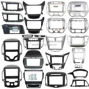 Double Din Fascia pour HONDA CRV 2007-2012 9.7 INCH up Radio DVD Stereo Panel Dash Mount Install Trim Kit Bezel Frame <span class=keywords><strong>Mask</strong></span> - Product Image 4