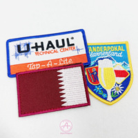 Patch de broderie en coton mignon Paillettes Technique d'appliques de transfert de chaleur pour sergé emballé sac OPP carte arrière en résine