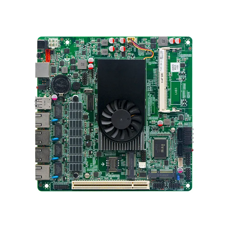 4 portas lan placa-mãe átomo d525 1.8ghz processador dual core 8201HBM chipset placa roteador sem fio