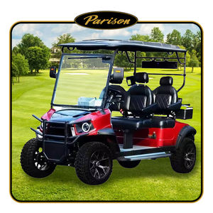 Auto Elettrica da Golf 2025 a 4 Posti con Batteria al Litio, Carrello da Golf Fuoristrada in Acciaio - Product Image 1