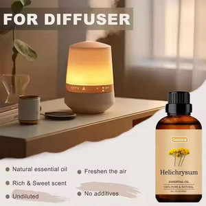 Aceite esencial de Helichrysum prensado en frío puro 100% de etiqueta privada para el cuidado de la piel, cuidado del cabello, aroma y difusor - Product Image 2