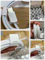 Câble de charge Type C 60W, câble de charge rapide 20W PD, cordon de données tressé Type C pour iPhone 17 16 15 14 13 Pro