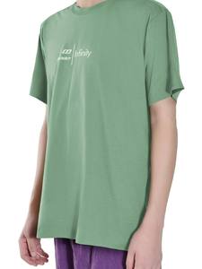 Sneldrogend Heren Ijs Zijde T-Shirt Met Korte Mouwen Op Maat Voor Sportkleding In De Zomer, Massief Patroon Gebreide Stof - Product Image 5