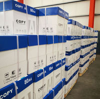 Papier de copie A4 70gsm 75gsm 80gsm 8.5X11 blanc Imprimante Papier de copie de bureau