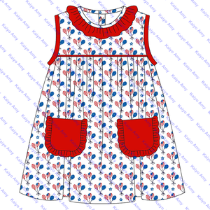 <strong>Patriotic</strong> Day Sibling Matching Outfits Children Boys Clothing Set Custom Print Two Piece <strong>Shorts</strong> Set - Product Image 2