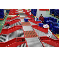 Máquina Clasificadora de Cintas Cruzadas Directo de Fábrica, Sistema Automatizado de Clasificación de Paquetes para Centros de Distribución Logística de Comercio Electrónico
