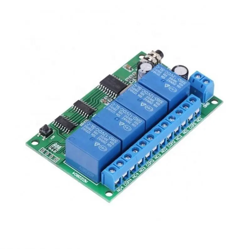 Dc 12V MT8870 Dtmf Tone Signaal Decoder Telefoon Voice Afstandsbediening Relais Schakelaar Module AD22B04