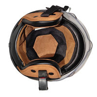 Ventes directes du fournisseur Casque de moto rétro vintage ouvert Sécurité et résistance aux chutes Double sport Matériau ABS 3/5 Équitation