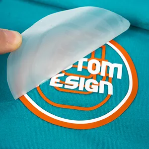 Transferencia de calor de varios estilos de moda de alta calidad 3D personalizar Logotipo de silicona etiquetas de ropa transferencia de calor