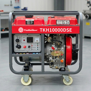 Generador Diésel Monofásico de 7/7.5KW con Arranque Eléctrico para Sitios de Reubicación Temporal, Larga Duración, Motor Diésel NHC195F - Product Image 1