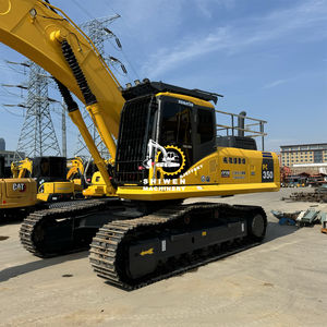 Excavatrice sur chenilles Komatsu PC350 d'occasion, modèle 2020, 35 tonnes, avec moteur et pompe d'origine - Product Image 6