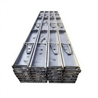 Coffrage de bordure en acier et fer robuste de conception moderne |   Acier Q235 anti-déformation pour le pavage routier, plus de 100 utilisations