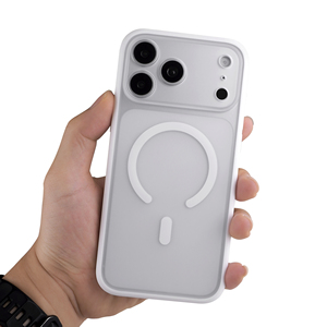 Matte Magnetic 360 Full Wrap Protection Lens Protect <b>Wireless</b> <b>Charging</b> Mobile Phone <b>Cases</b> For iPhone 17 Pro Max Shockproof - Product Image 3