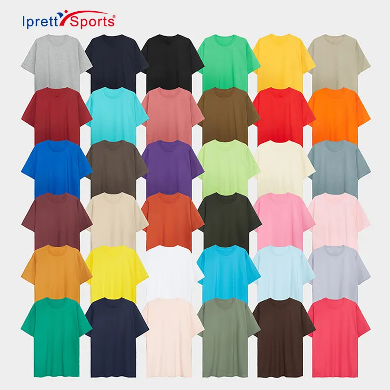 36 colori taglie forti t-shirt in cotone 100% t-shirt estive Unisex t-shirt Basic da donna manica corta t-shirt classiche uomo Casual top