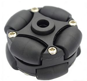 (1.5 นิ้ว) ล้อออมนิไดเรคชันแนลพลาสติกสองชั้น 38 มม. 14184 ล้อออมนิแบบกลไกขนาดเล็ก - Product Image 3