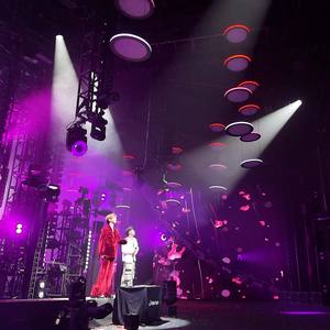 2025 <span class=keywords><strong>Pro</strong></span> Light Show Kinetic Motor con 4 RGBW LED Ring Light Kinetic LED Circle Ring para DJ Bar Light - Product Image 3