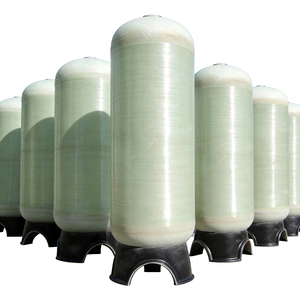Réservoir OEM en PRV 16,7 Gallons (125 L/heure) pour Purification d'Eau, Cylindre Épais à Large Ouverture, <span class=keywords><strong>Vert</strong></span> Clair, Couleur Personnalisable, Direct Usine - Product Image 1