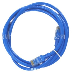 Cat 5e Patch <b>Cable</b> 5m Blue PVC Jacket Pure Copper Conductor <b>Computer</b> Network <b>Cable</b> - Product Image 2
