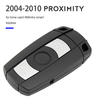 Clé de voiture intelligente à distance 868 MHz avec système CAS3 pour BMW E60 E70 E90 Séries 1/3/5/7 X5 X6 Z4, puce émettrice