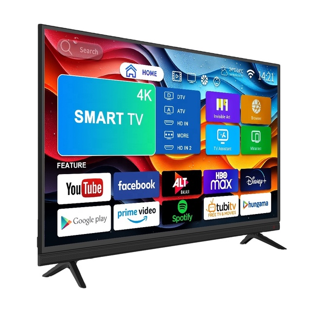 43-98" LED Smart TV with 120Hz Refresh Rate Full HD 1080p WebOS Android Google WiFi Bathroom TV