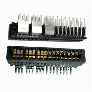 Te 2057372-1 Board To Board Dual Slot Female Assembly Sec Ii Power 16 Signal 6 Power Card Edge Connector