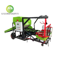 Presse à balles et enrouleuse automatiques haute productivité de marque GD pour l'agriculture, avec moteur et boîte de vitesses, garantie de 2 ans