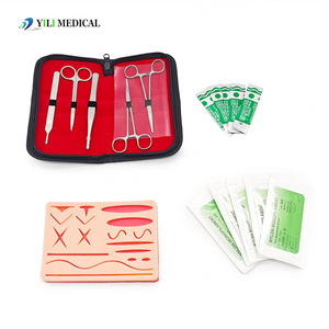 Export-oriented silicone skin pads, surgical <b>suture</b> practice instrument <b>kits</b>, surgical training <b>kits</b> for medical students, CE - Product Image 4