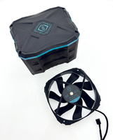 Ventilateur de refroidissement CPU DC avec 6 caloducs pour ordinateur compatible Intel LGA 1700/1200/2066 et AMD AM4/FM1
