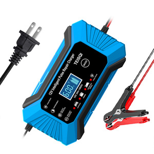<span class=keywords><strong>Chargeur</strong></span> de voiture rapide <span class=keywords><strong>professionnel</strong></span> portable 12V 6A en gros avec <span class=keywords><strong>batterie</strong></span> intégrée, affichage LED, prises EU et US, <span class=keywords><strong>chargeur</strong></span> de maintien pour scooter - Product Image 6