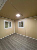 Vente Directe – Maison Conteneur Mobile de Luxe Préfabriquée Extensible 40ft 20ft 30ft avec Cuisine, Maison Portable en Acier Léger Préfabriqué